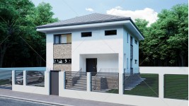 Proiect casa parter + etaj (200mp) - Noria